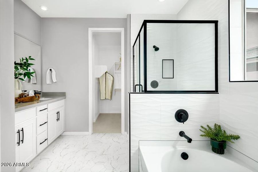 Primary bath Primary bath