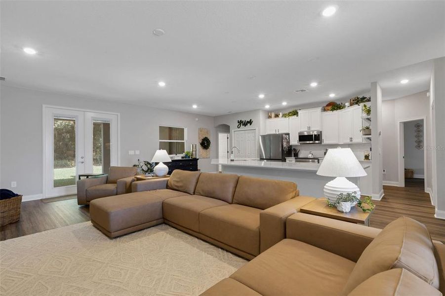 Furnished interior view inside a new home in , Lakeland (Image 9). Furnished interior view inside a new home in , Lakeland (Image 9).
