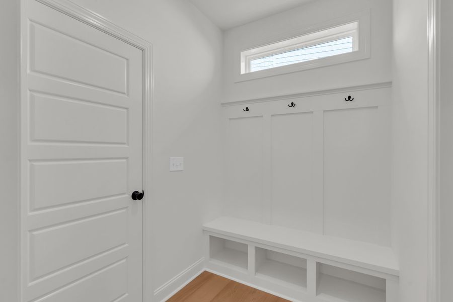 Representative unfurnished interior of a home built from the The Hampton by RobuckHomes in Stonehenge, Raleigh (Image 92).