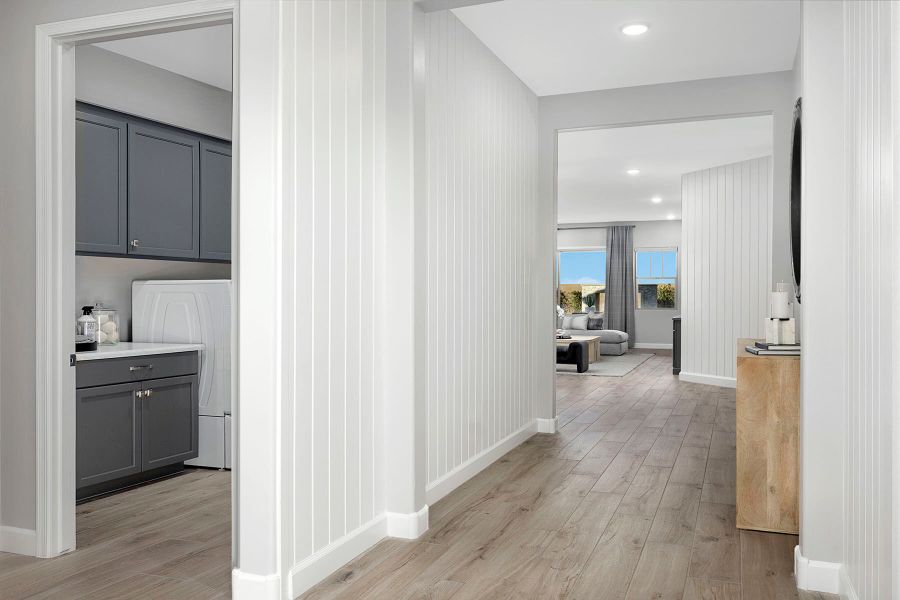 Representative furnished interior of a home built from the Violet by Mattamy Homes in White Tank Vistas, Waddell (Image 15).