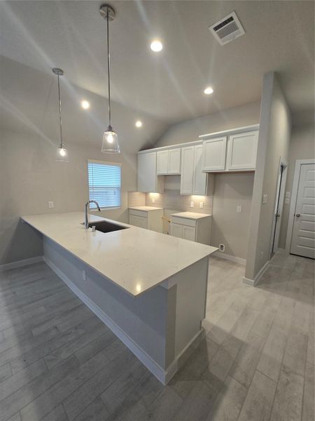 Furnished interior view inside a new home in Cypresswood Landing, Humble (Image 6).