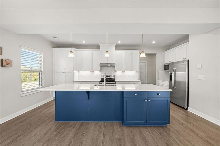 Furnished interior view inside a new home in Southern Hills, McDonough (Image 32).