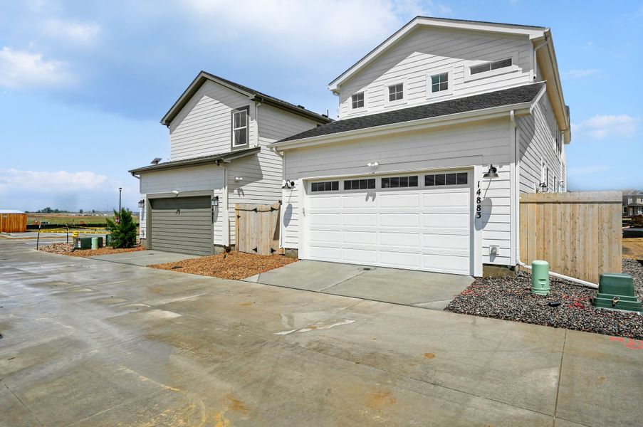 Representative exterior photo of a completed home built from the Stella Plus by Taylor Morrison in Parterre Horizon Collection, Thornton, CO (Image 22).