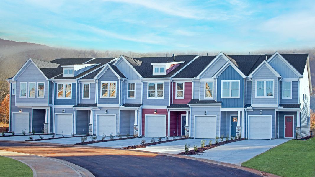 Front Exterior of The Litchfield Design by DRB Homes