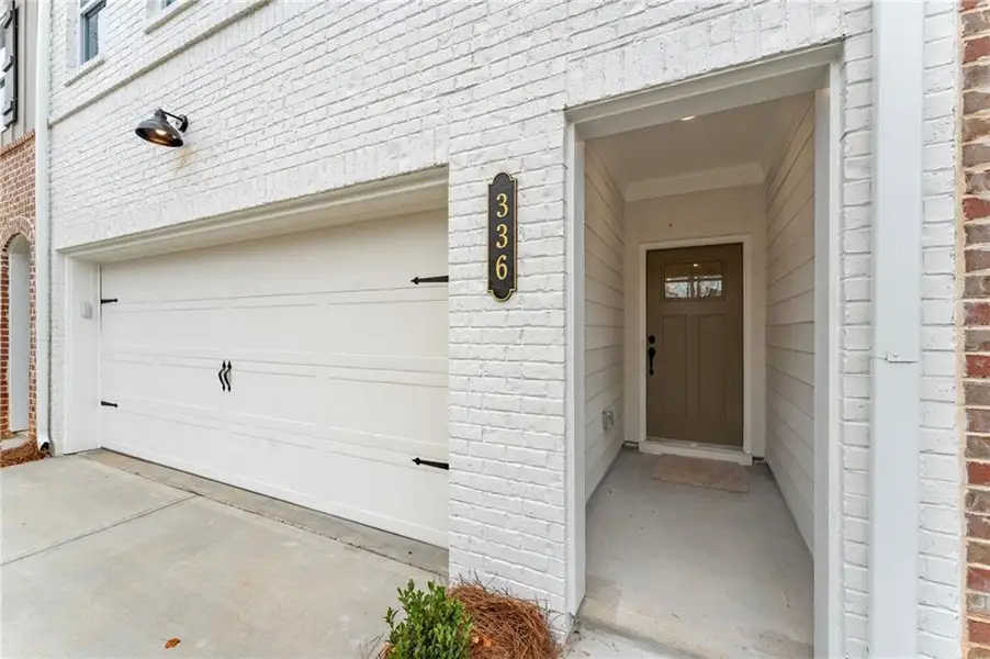 Exterior details and patio area of a home in Cherokee Township, Acworth (Image 3).