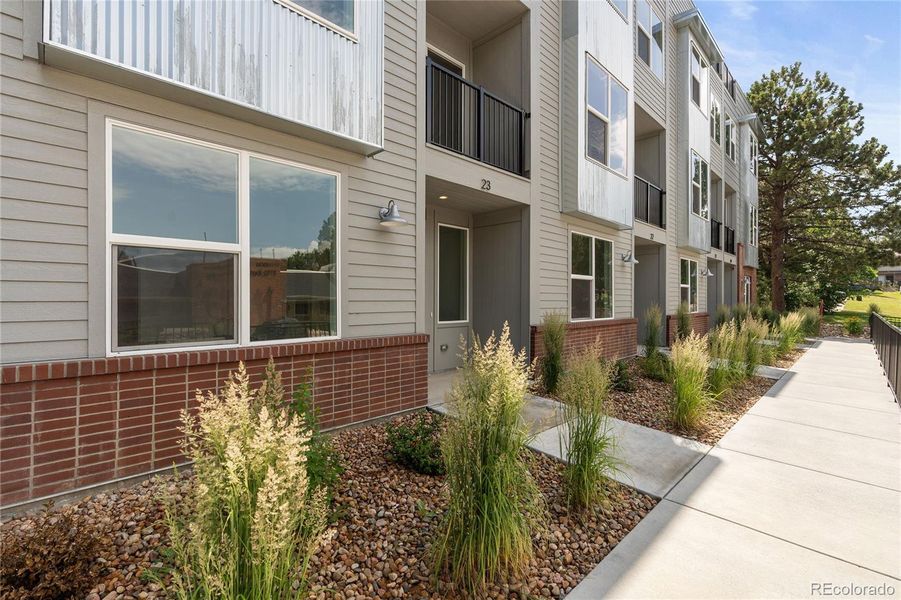 Exterior details and patio area of a home in , Denver (Image 23).