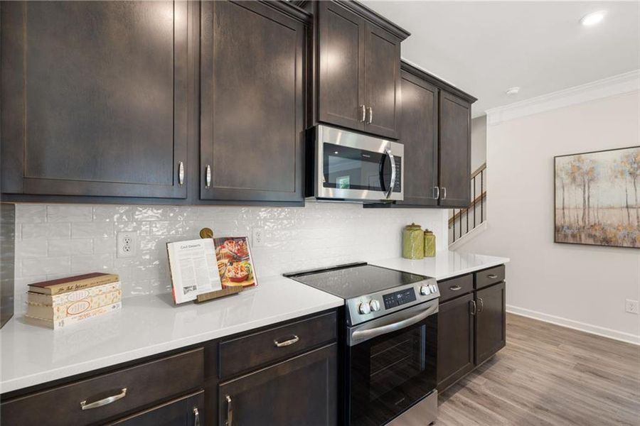Furnished interior view inside a new home in Sanders Park, Austell (Image 6).