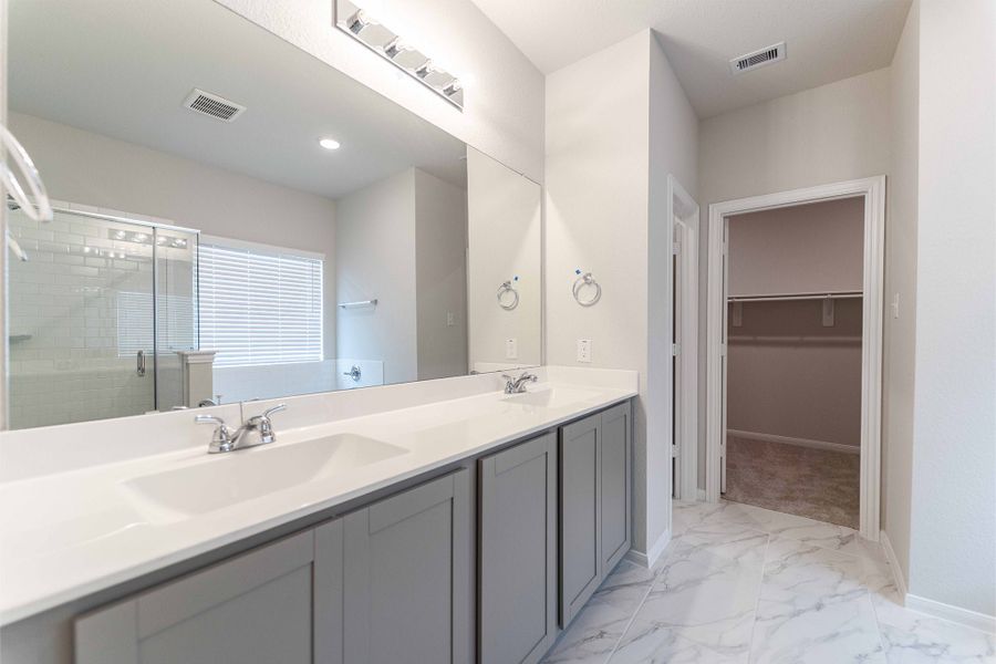 Furnished interior view inside a new home in Harvest Pointe, Needville (Image 7).