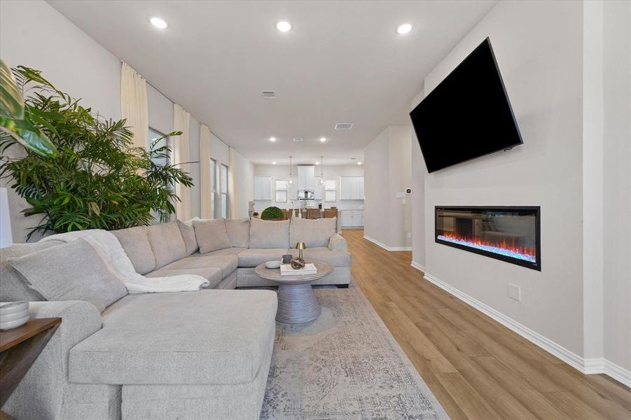 Furnished interior view inside a new home in Tenison Village at Buckner Terrace, Dallas (Image 13).