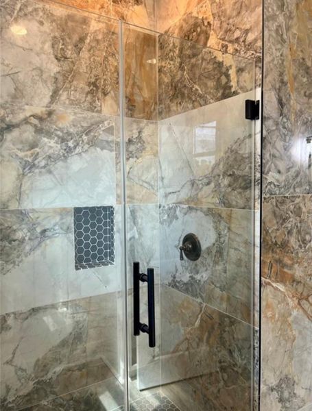 Close-up of interior finishes inside a home in , Conroe (Image 15).