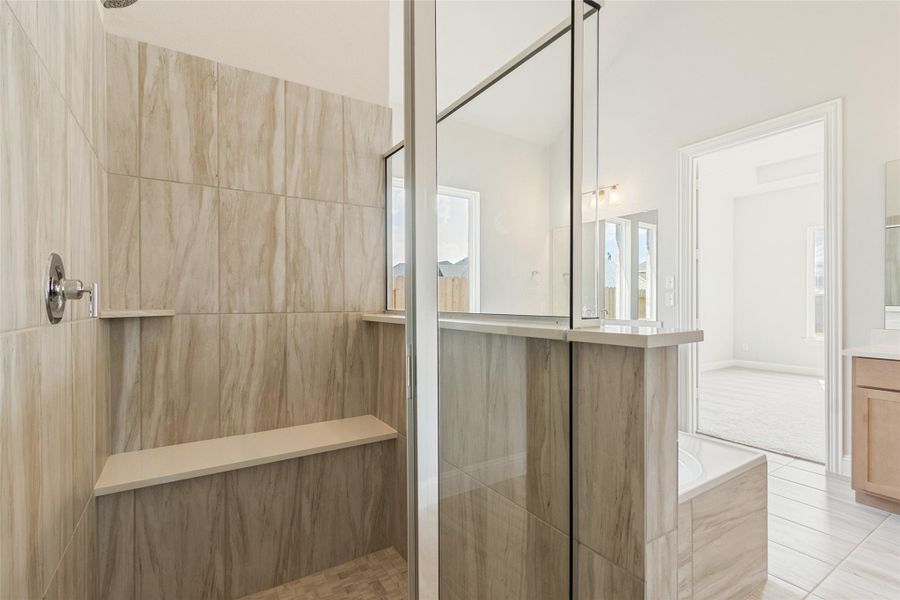 Furnished interior view inside a new home in Brookewater, Rosenberg (Image 14).