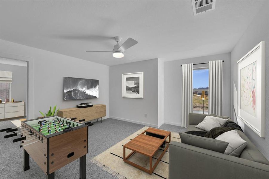 Furnished interior view inside a new home in Rolling Ridge, Van Alstyne (Image 15). Furnished interior view inside a new home in Rolling Ridge, Van Alstyne (Image 15).