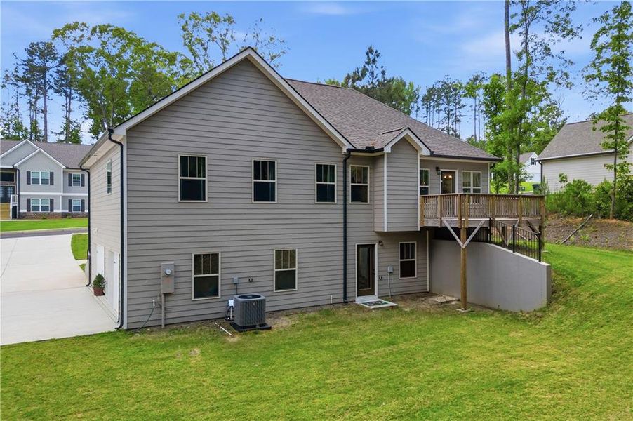 Exterior details and patio area of a home in , Douglasville (Image 4).