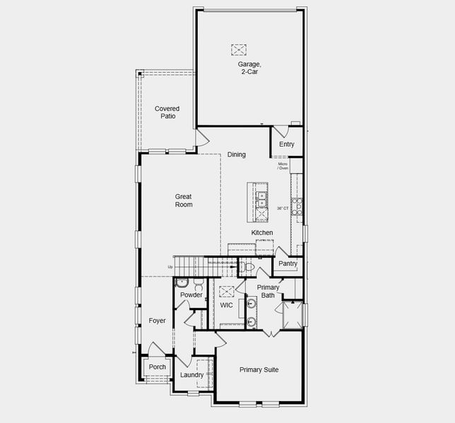 2D floor plan layout for the Cavalli by Taylor Morrison in The Ranch at Uptown Celina 40s, Celina, TX (Image 3). 2D floor plan layout for the Cavalli by Taylor Morrison in The Ranch at Uptown Celina 40s, Celina, TX (Image 3).
