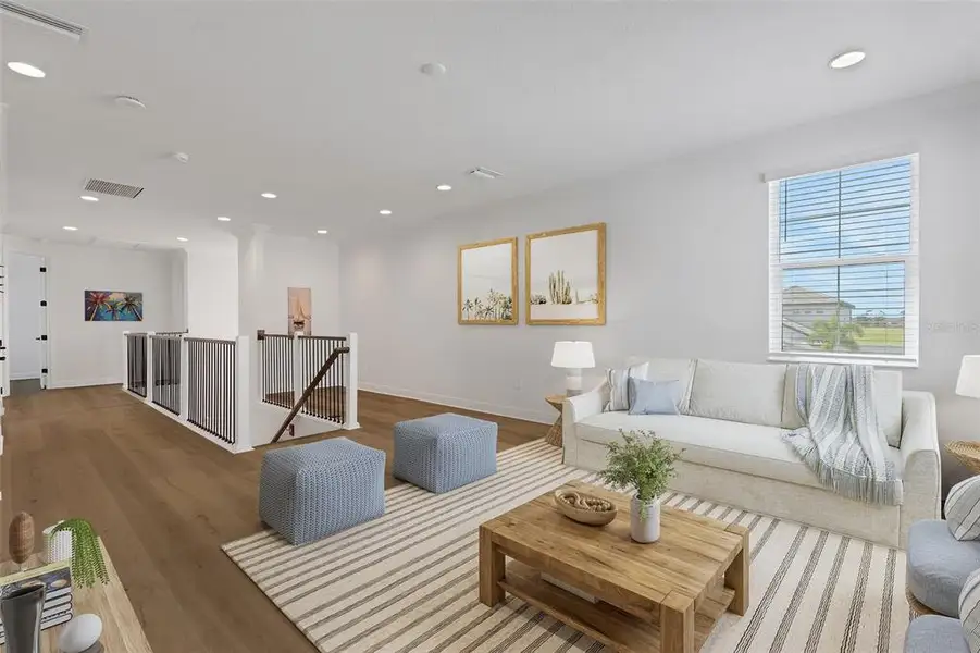 Furnished interior view inside a new home in Cassata Lakes, Nokomis (Image 9).