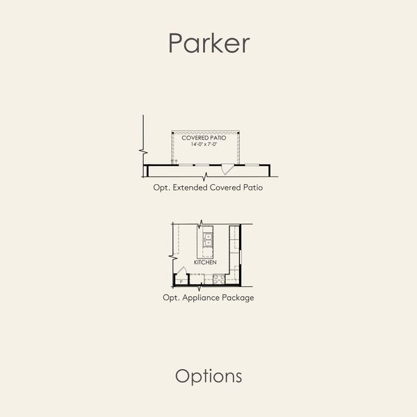 2D floor plan layout for the Parker by Pulte Homes in Lagos, Manor, TX (Image 4). 2D floor plan layout for the Parker by Pulte Homes in Lagos, Manor, TX (Image 4).