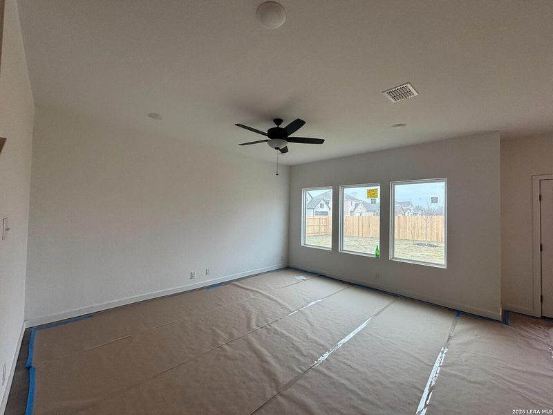 In-progress construction of a new home in The Heights at Saddlebrook Ranch 60's, Schertz, TX (Image 25). In-progress construction of a new home in The Heights at Saddlebrook Ranch 60's, Schertz, TX (Image 25).