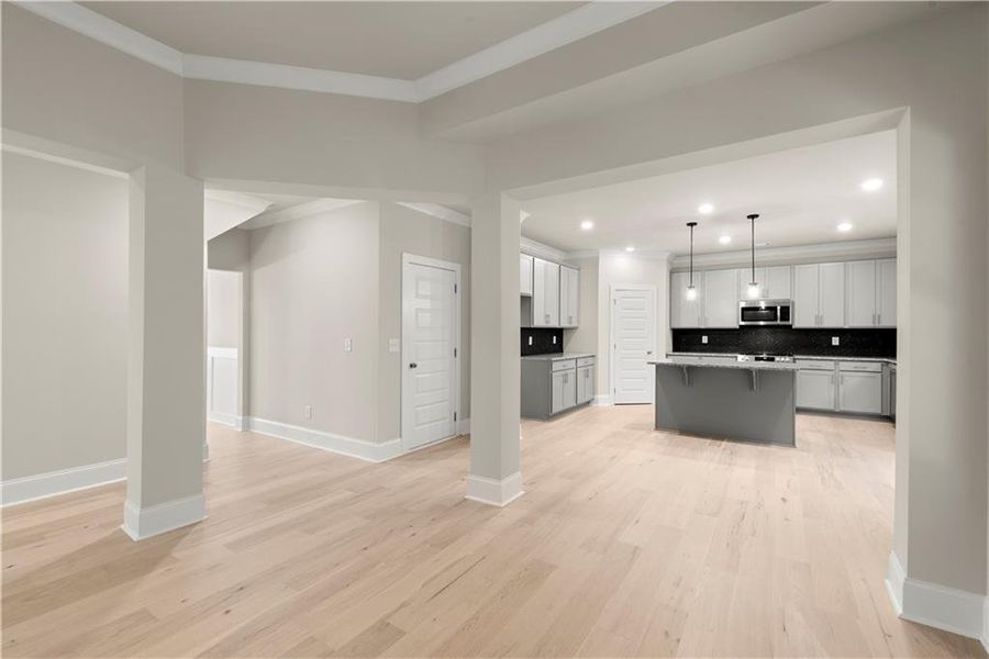 Spacious, unfurnished interior of a new home in , Covington (Image 51).