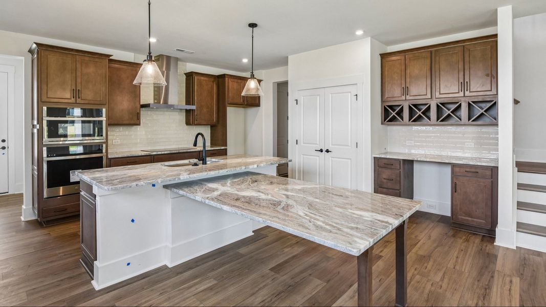 The Awaken Plan by DRB Elevate in Brook Run, Fort Mill SC - Kitchen with grand island