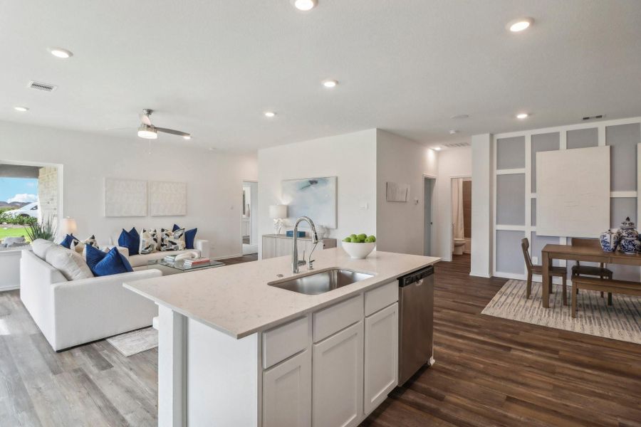 Furnished interior view inside a new home in Cypress Green, Hockley (Image 9).
