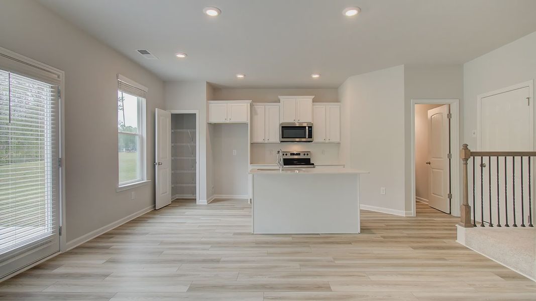 Furnished interior view inside a new home in Chapel Hill, Newnan (Image 7).