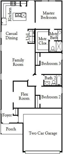 2D floor plan layout of this home in Westridge Cove, Conroe, TX (Image 2). 2D floor plan layout of this home in Westridge Cove, Conroe, TX (Image 2).