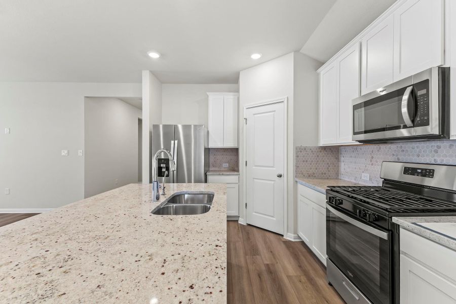 Furnished interior view inside a new home in Flora, Hutto (Image 9). Furnished interior view inside a new home in Flora, Hutto (Image 9).