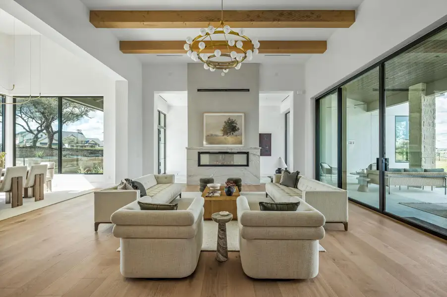 Furnished interior view inside a new home in , Austin (Image 8). Furnished interior view inside a new home in , Austin (Image 8).