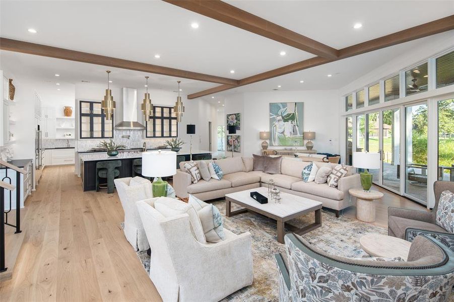 Furnished interior view inside a new home in , Mabank (Image 8).