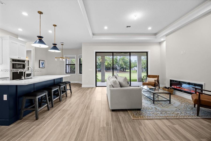 Furnished interior view inside a new home in , Fort Pierce (Image 14).