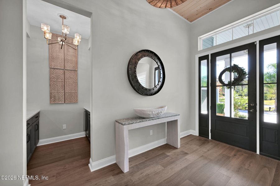 Furnished interior view inside a new home in Palmetto Cove, Ponte Vedra (Image 42).