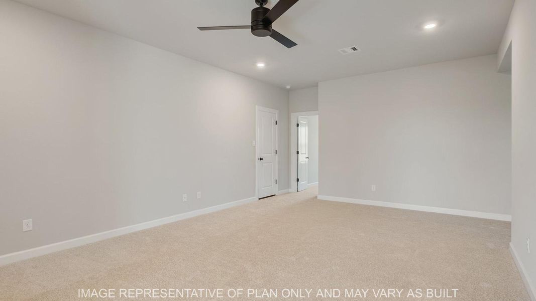 Representative unfurnished interior of a home built from the Norwood by D.R. Horton in Wellborn Settlement, College Station (Image 25). Representative unfurnished interior of a home built from the Norwood by D.R. Horton in Wellborn Settlement, College Station (Image 25).