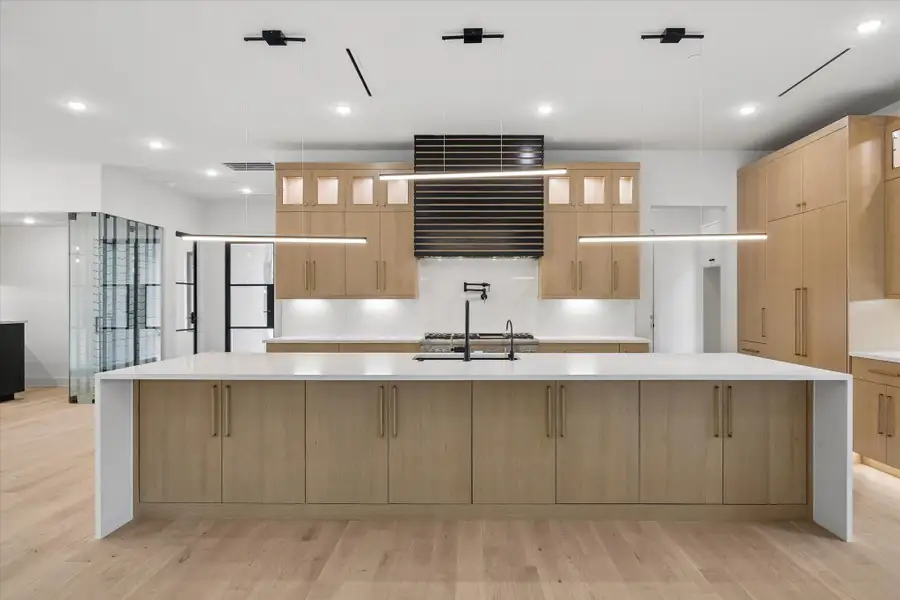 The architect's vision was composed and executed for quiet balance and elegance.