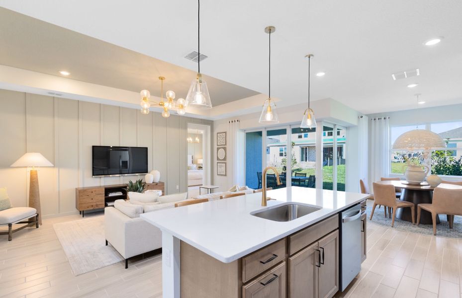 Representative furnished interior of a home built from the Concord by Pulte Homes in Tohoqua, Kissimmee (Image 10). Representative furnished interior of a home built from the Concord by Pulte Homes in Tohoqua, Kissimmee (Image 10).