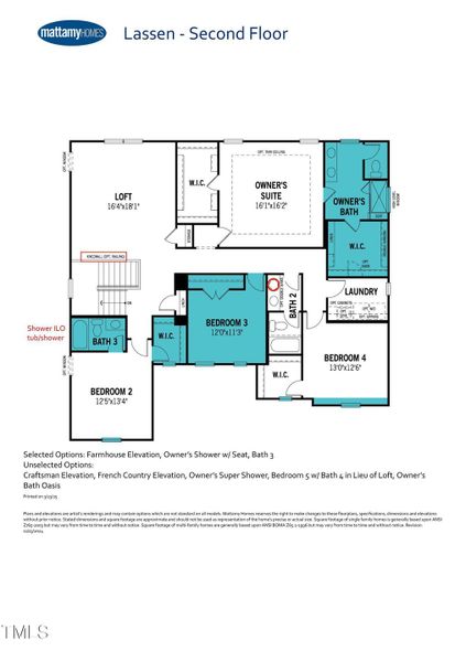 Rendering - 2nd floor