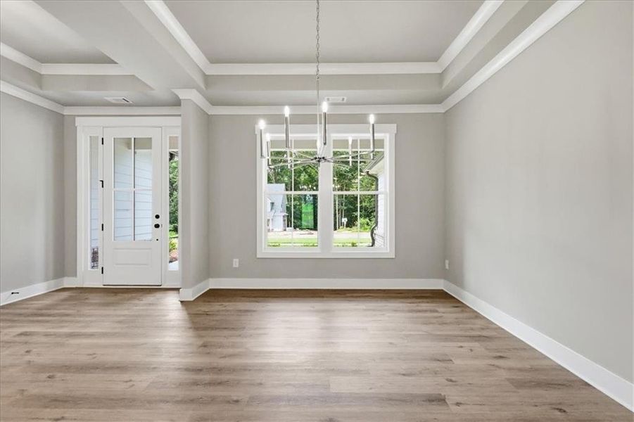 Spacious, unfurnished interior of a new home in , Statham (Image 25).