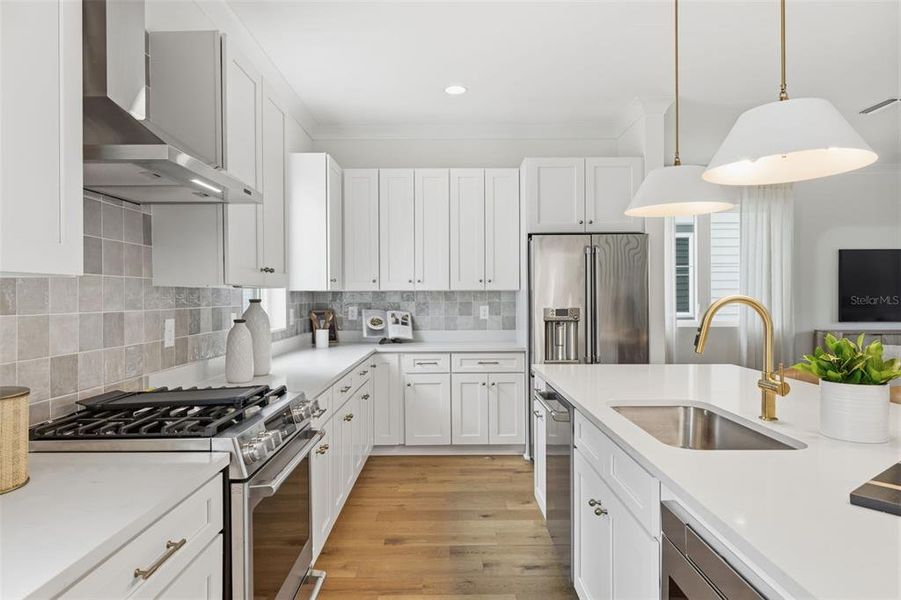 Furnished interior view inside a new home in , Tampa (Image 18).