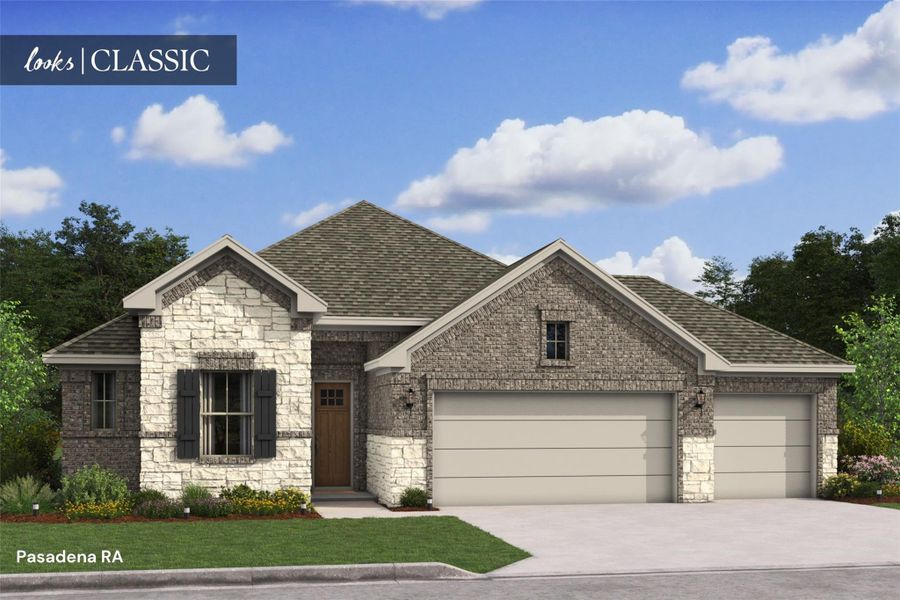 Stunning Pasadena ESP design by K. Hovnanian Homes in elevation RA built in River Ranch Estates. (*Artist rendering used for illustration purposes only.) Stunning Pasadena ESP design by K. Hovnanian Homes in elevation RA built in River Ranch Estates. (*Artist rendering used for illustration purposes only.)