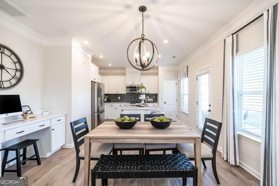 Furnished interior view inside a new home in Trellis Park, Hampton (Image 12). Furnished interior view inside a new home in Trellis Park, Hampton (Image 12).