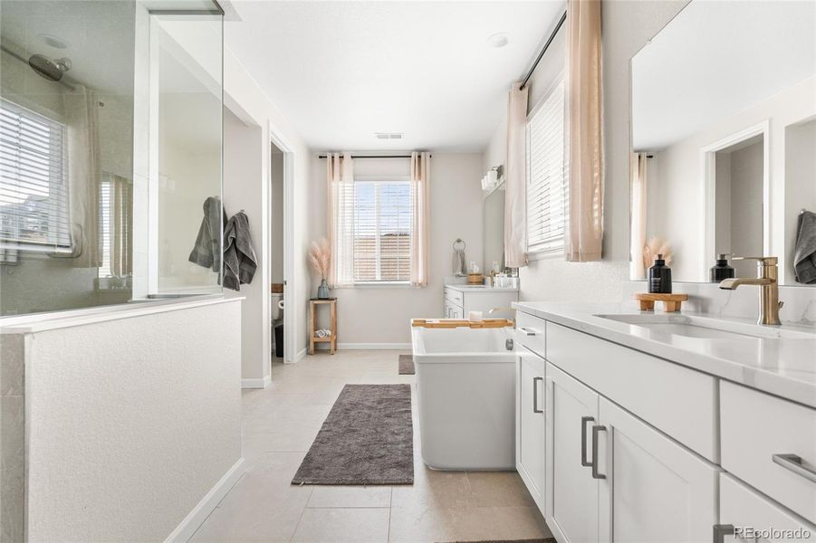 Furnished interior view inside a new home in Macanta Destination Collection, Castle Rock (Image 7). Furnished interior view inside a new home in Macanta Destination Collection, Castle Rock (Image 7).