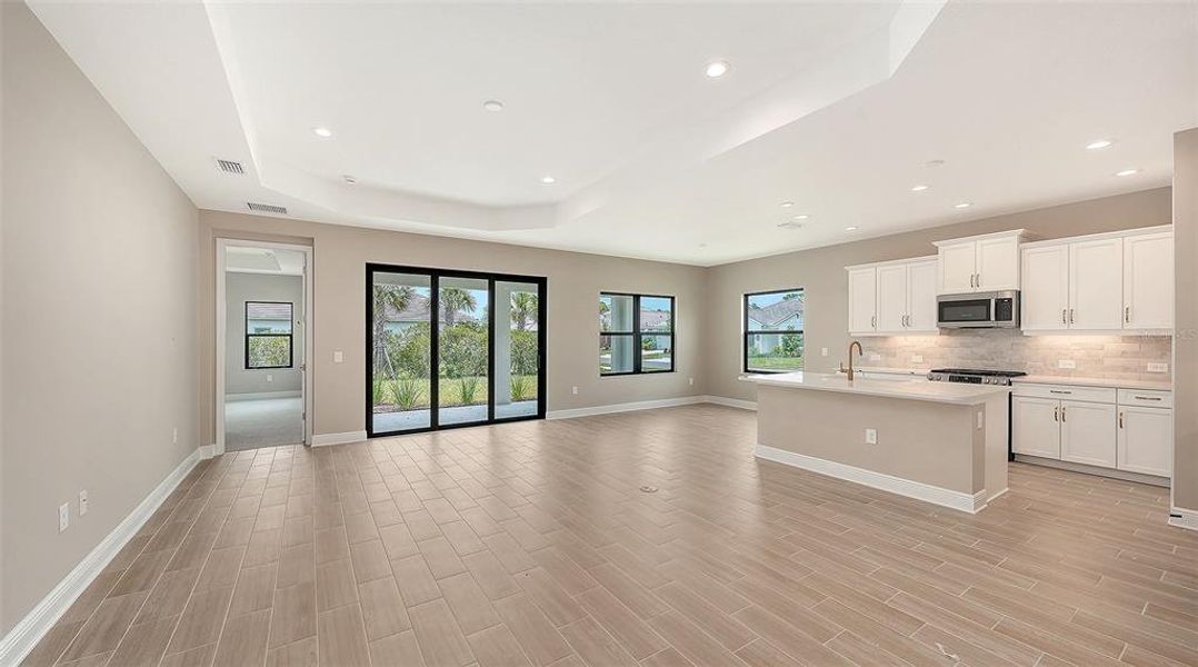 Spacious, unfurnished interior of a new home in Grand Park, Sarasota (Image 35). Spacious, unfurnished interior of a new home in Grand Park, Sarasota (Image 35).