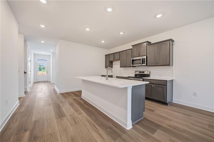 Furnished interior view inside a new home in , Cartersville (Image 14).