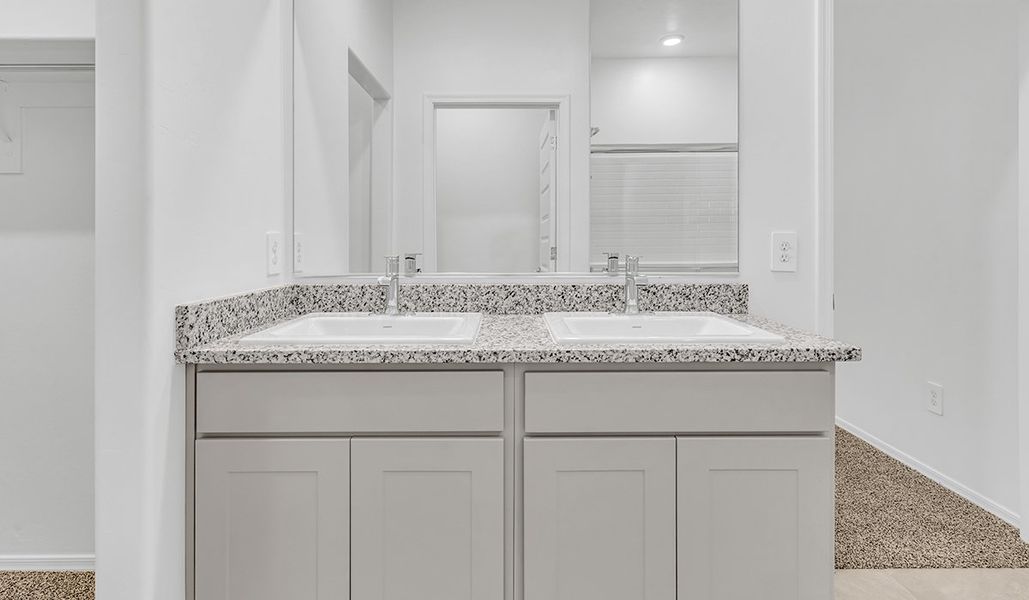 Furnished interior view inside a new home in Saguaro Bloom, Marana (Image 13). Furnished interior view inside a new home in Saguaro Bloom, Marana (Image 13).