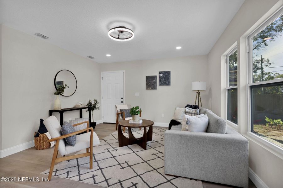 Furnished interior view inside a new home in , Jacksonville (Image 34). Furnished interior view inside a new home in , Jacksonville (Image 34).