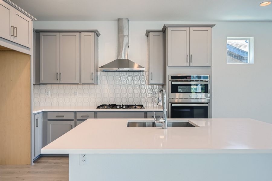 Furnished interior view inside a new home in The Aurora Highlands, Aurora (Image 14).