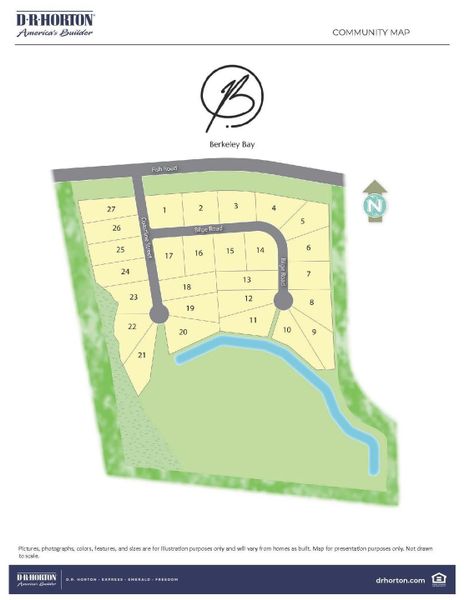 2D floor plan layout of this home in Berkeley Bay, Ridgeville, SC (Image 3). 2D floor plan layout of this home in Berkeley Bay, Ridgeville, SC (Image 3).