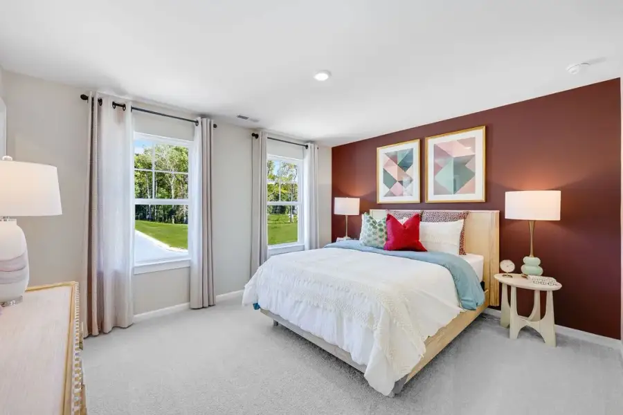 Furnished interior view inside a new home in Eagle Trace, Wendell (Image 29).