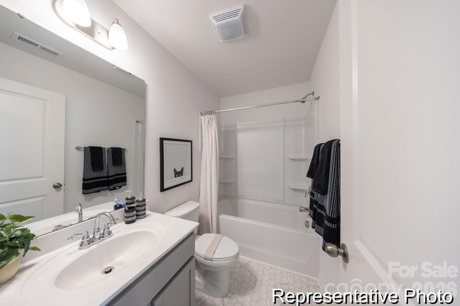 Furnished interior view inside a new home in , Concord (Image 14).