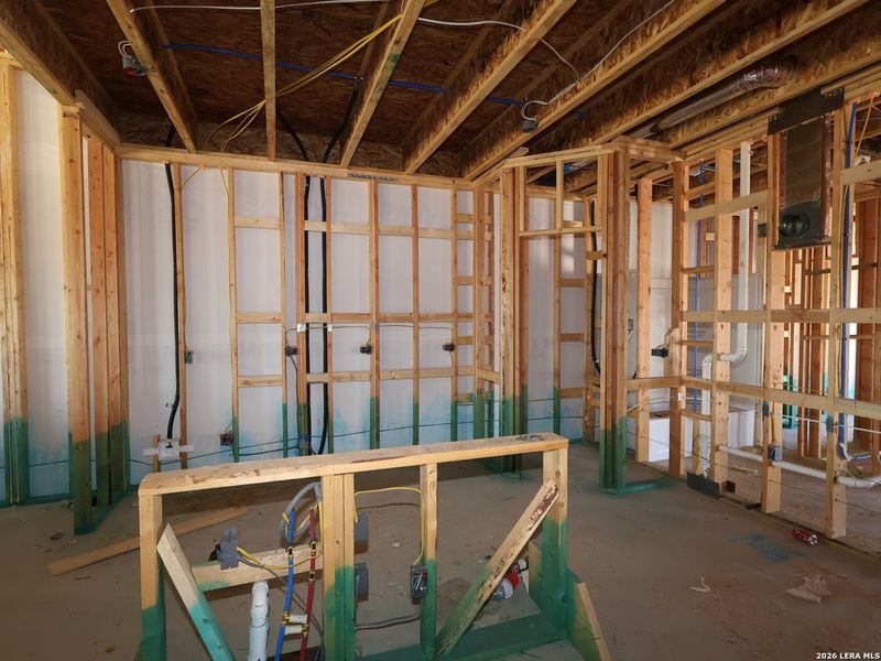 In-progress construction of a new home in Agave, San Antonio, TX (Image 28).