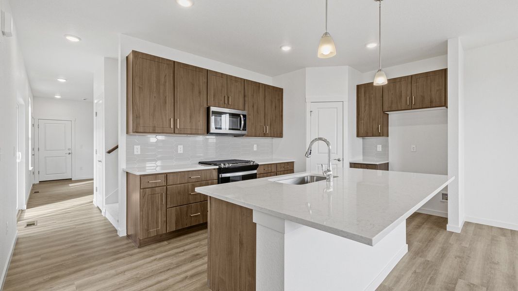 Furnished interior view inside a new home in Timnath Lakes, Timnath (Image 4).